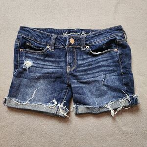American Eagle Outfitters Blue Jean Shorts Sz 4